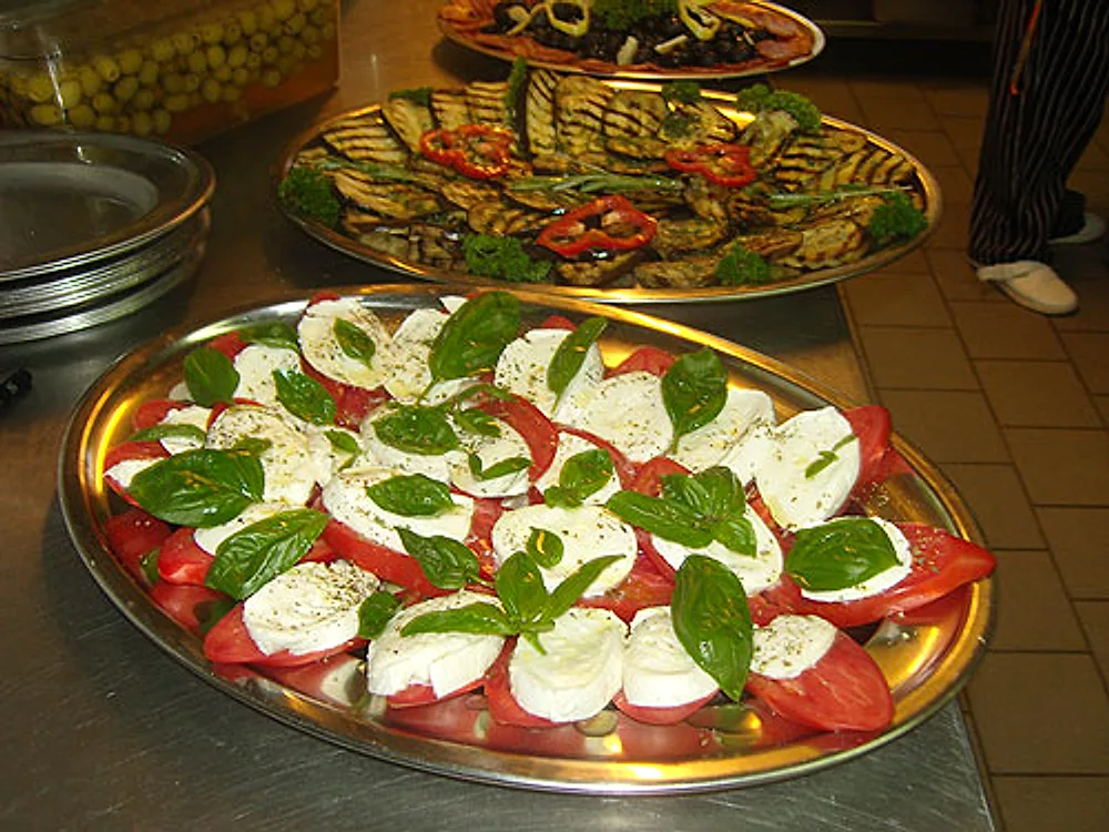 Catering-Speisen der L'Osteria Romana Sternenfels