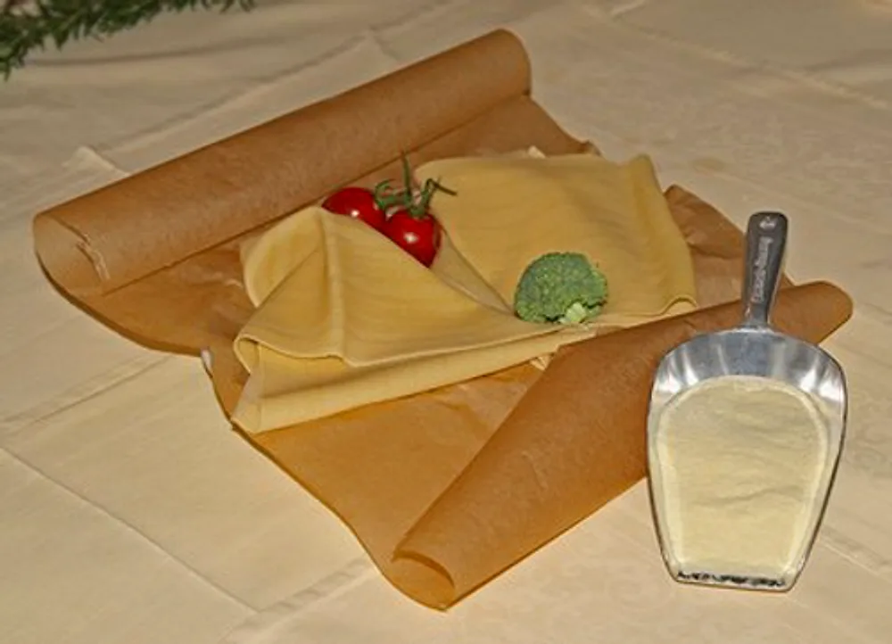 Frische Lasagneblätter aus eigener Herstellung